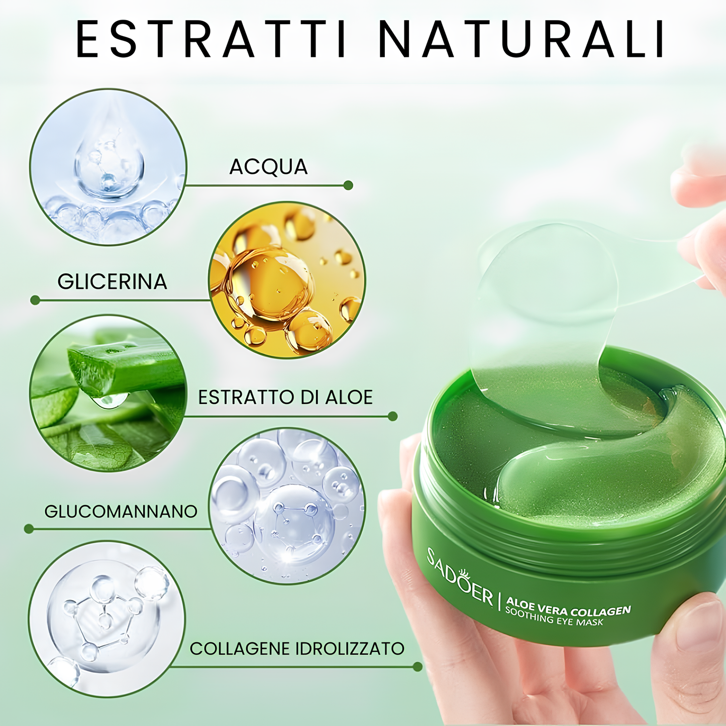 Patch occhi rigenerante