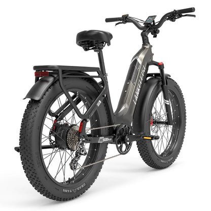 Lankeleisi MG600 Plus 2025 Version 26" Fat Bike 960Wh All Terrain SUV E-Bike with Torque Sensor 48V 20Ah Battery