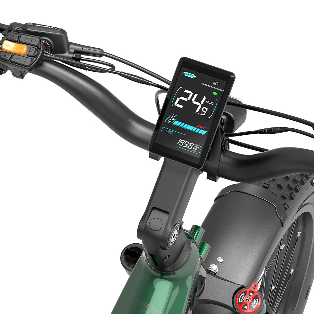 Lankeleisi MG600 Plus 2025 Version 26" Fat Bike 960Wh All Terrain SUV E-Bike with Torque Sensor 48V 20Ah Battery