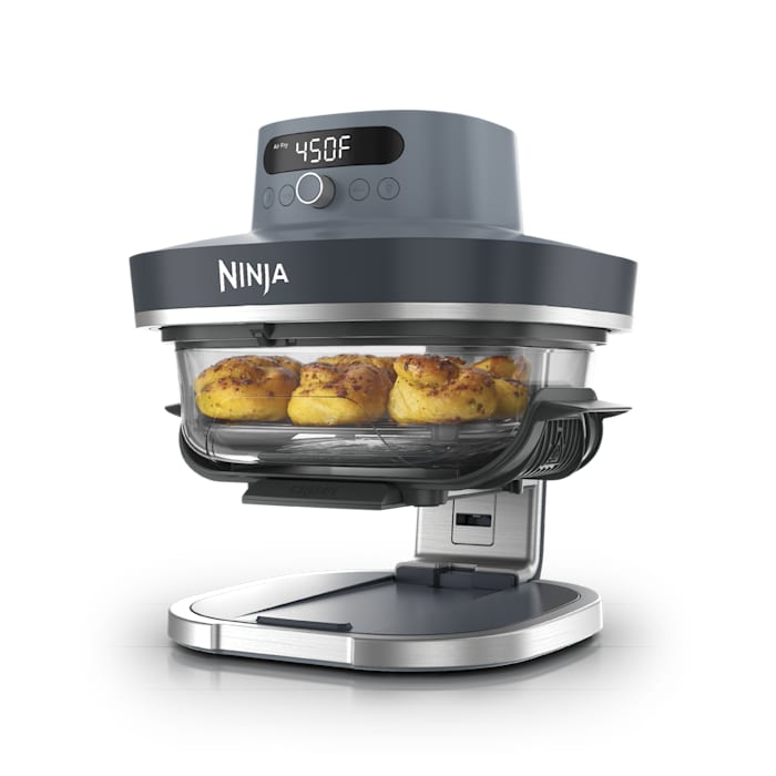 Ninja Crispi® Pro 6-in-1 Glass Countertop Air Fryer, Cyberspace